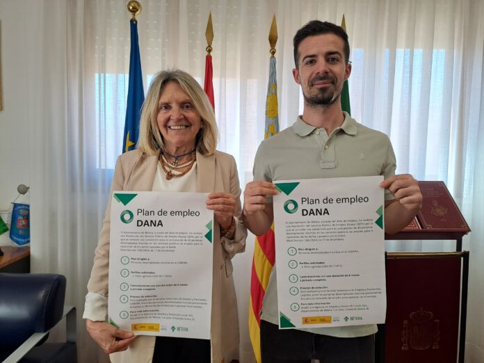 Bétera posa en marxa el Pla d'Ocupació DANA amb el qual es contractarà 40 aturats Bétera posa en marxa el Pla d'Ocupació DANA amb el qual es contractarà 40 aturats