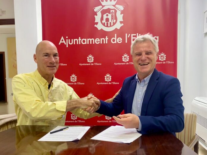Convenio Unión Musical L'Ajuntament renova el seu compromís amb la Unió Musical de l'Eliana