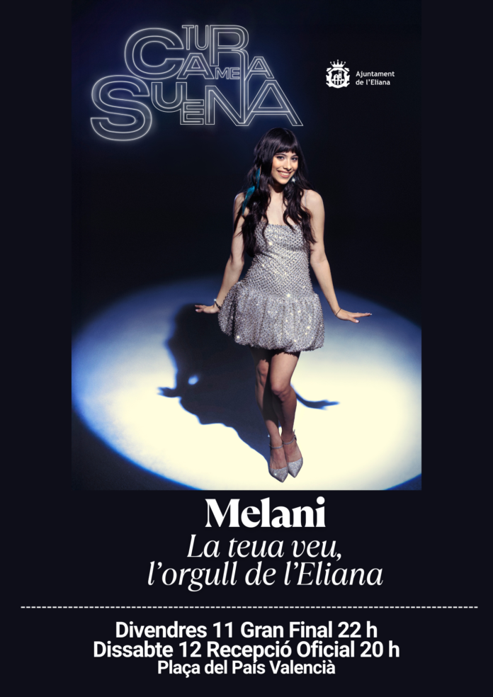Melani la teua veu, l’orgull de l’Eliana (Cartel (A3 vertical))