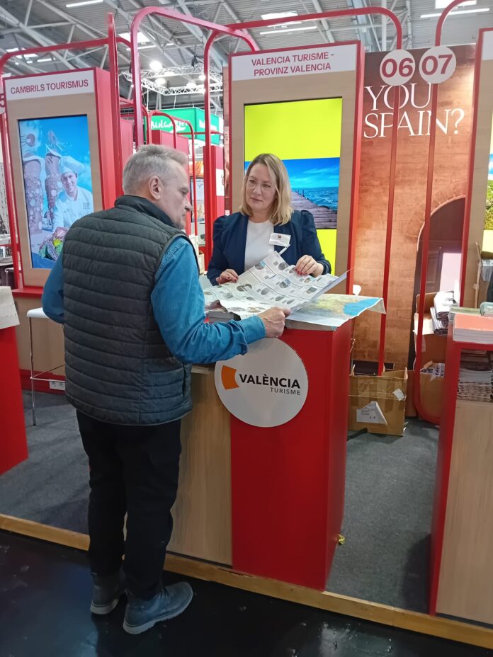 La Diputació de València promociona el turisme d'interior i actiu en la F.RE.E de Munic La Diputació de València promociona el turisme d'interior i actiu en la F.RE.E de Munic