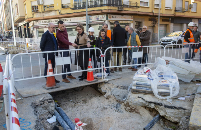 La Diputació de València finança amb 1,7 milions les obres del clavegueram de l’avinguda Camí Nou de Benetússer