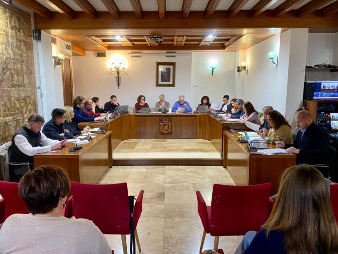 Un ple del Ajuntament Un ple del Ajuntament