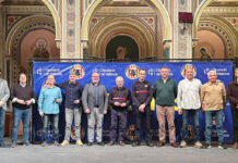 El Consorci de Bombers de València ret homenatge a 27 professionals després de dècades de servici a la província