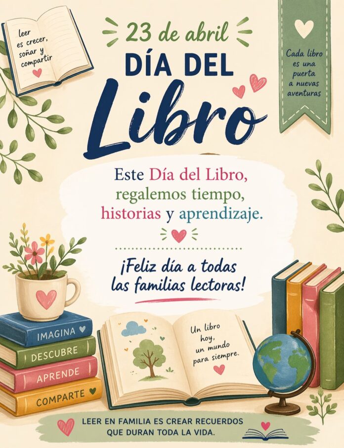 Dia del Llibre: una invitació a llegir, créixer i educar amb valors
