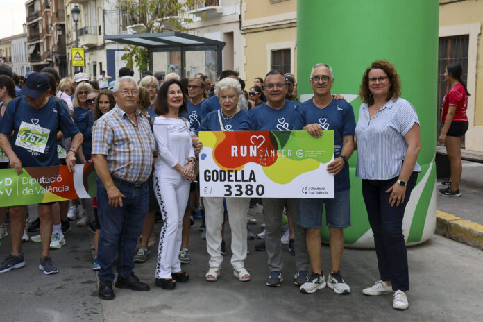 Godella celebra una exitosa edición de la Run Cáncer 4K con gran participación y compromiso solidario