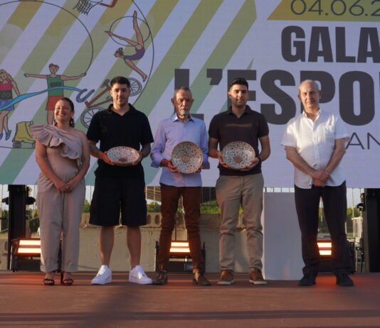 La XXIV Gala de l’Esport de Manises premia a Javier Oña, Pedro Martínez i al Club de Pilota Valenciana Manises
